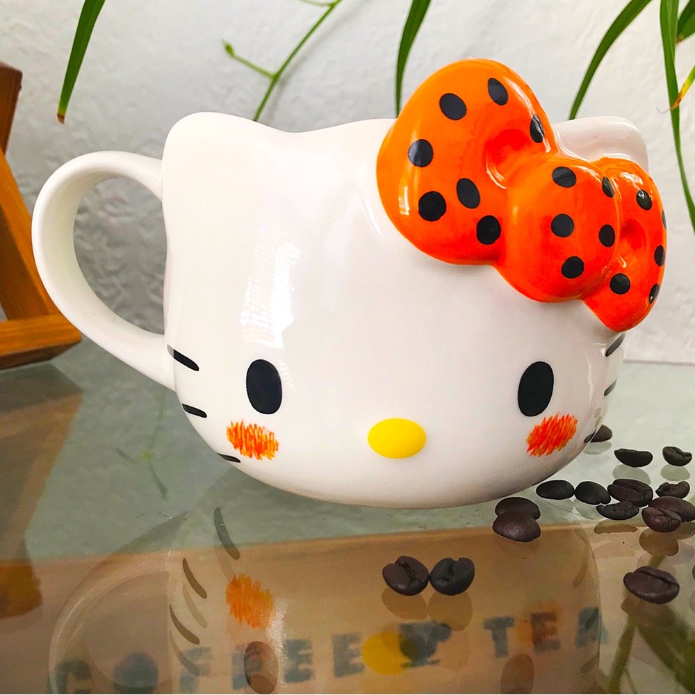 Hello Kitty Figural Halloween Ceramic Mug, 2024, 20 oz.